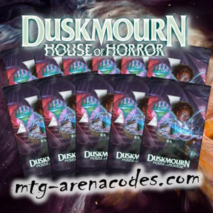 Duskmourn House of Horror Prerelease & Promo Pack Code | 11 Boosters