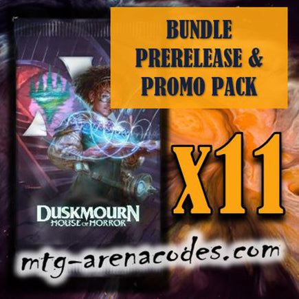 Duskmourn House of Horror Prerelease & Promo Pack Code | 11 Boosters