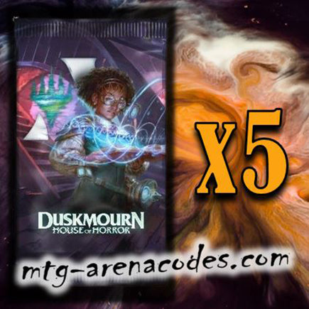 Duskmourn House of Horror Promo Pack Code | 5 Boosters