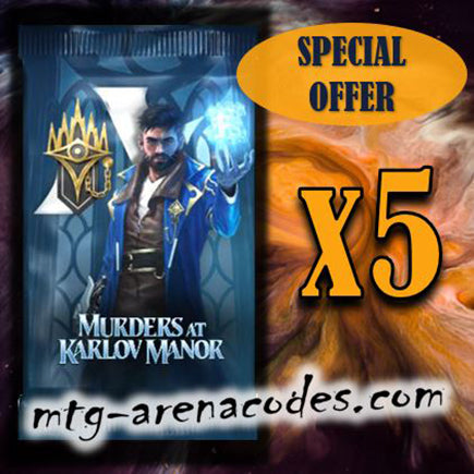 Murders at Karlov Manor Promo Pack Code | 5 Boosters