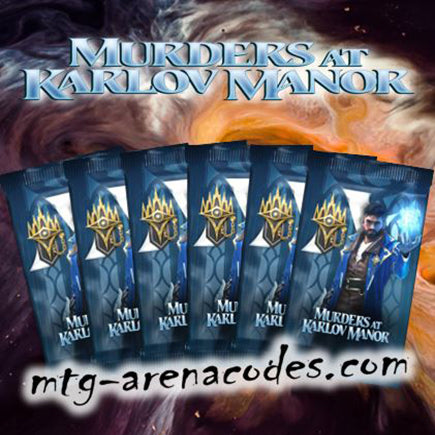 Murders at Karlov Manor Prerelease Code | 6 Boosters
