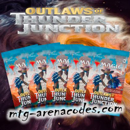 Outlaws of Thunder Junction Promo Pack Code | 5 Boosters