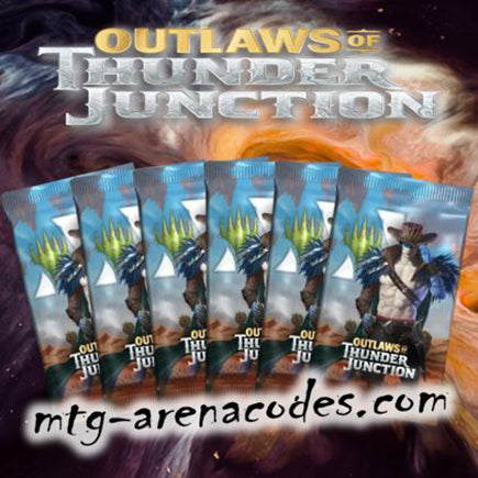 Outlaws of Thunder Junction Prerelease Code | 6 Boosters