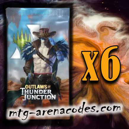 Outlaws of Thunder Junction Prerelease Code | 6 Boosters