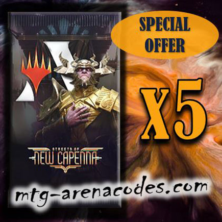 Streets of New Capenna Promo Pack Code | 5 Boosters