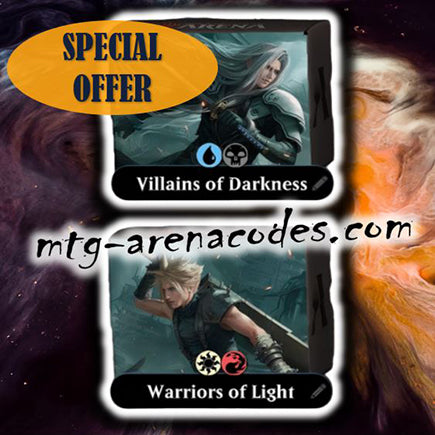 Starter Kit Deck Code (2 Decks) 2025 | Final Fantasy | mtg-arenacodes MTG Arena Codes Starter Kit Deck Code (2 Decks) 2025 | Final Fantasy | mtg-arenacodes MTG Arena Codes