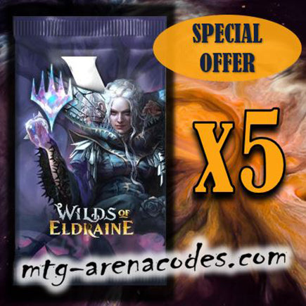 Wilds of Eldraine Promo Pack Code | 5 Boosters
