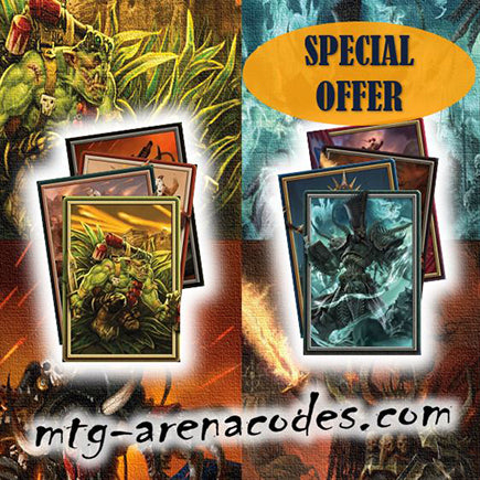 Warhammer October 2022 Sleeves Bundle Code | mtg-arenacodes MTG Arena Codes Warhammer October 2022 Sleeves Bundle Code | mtg-arenacodes MTG Arena Codes