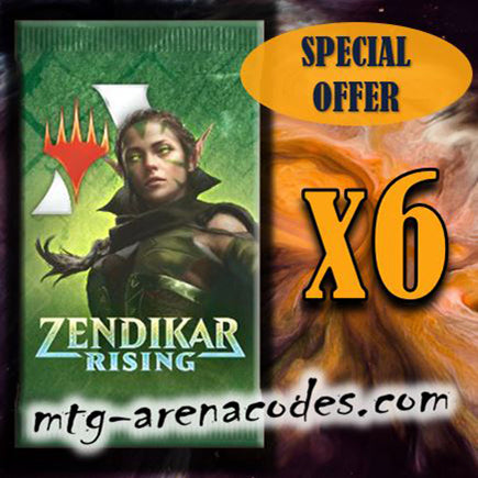 Zendikar Rising Prerelease Code | 6 Boosters