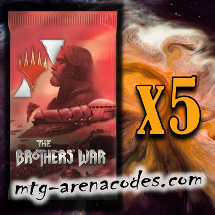 The Brothers War Promo Pack Code | 5 Boosters