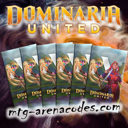 Dominaria United Prerelease Code | 6 Boosters