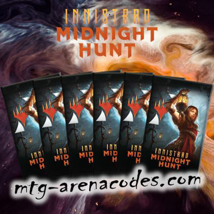 Innistrad Midnight Hunt Prerelease Code | 6 Boosters