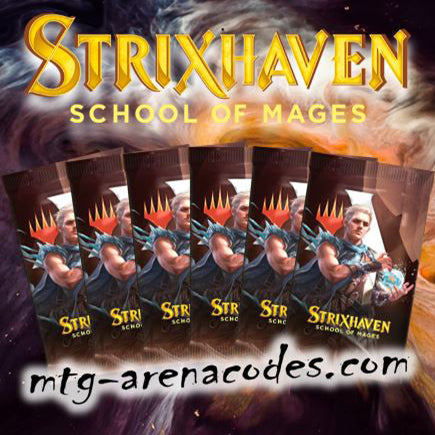 Strixhaven School of Mages Prerelease Code | 6 Boosters