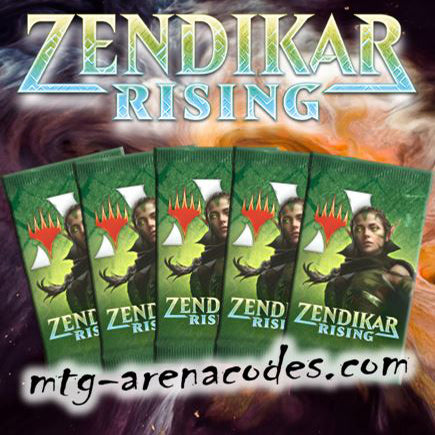Zendikar Rising Promo Pack Code | 5 Boosters